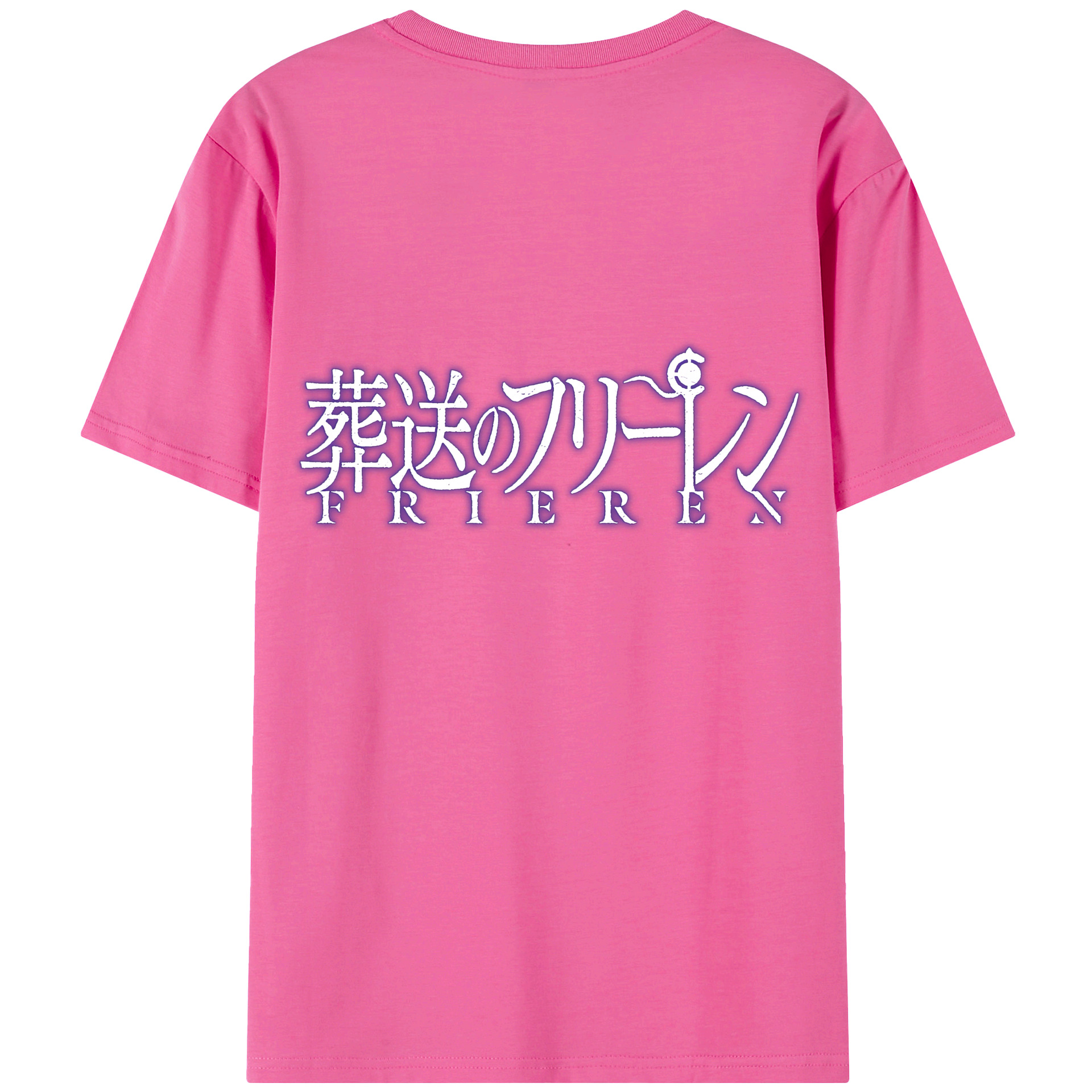 （画像用） 葬送のフリーレン Frieren レディース半袖Tシャツ(バックプリント)